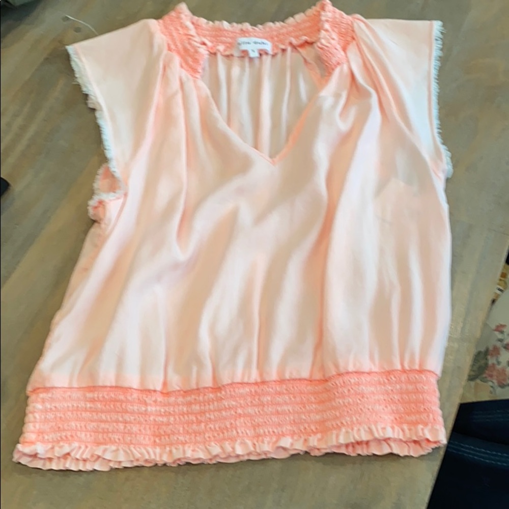 Neon pink top